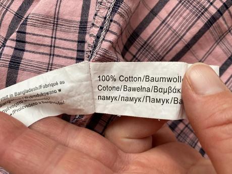 Dámská růžová kostkovaná košile vel. 42/xl/14, tally weijl,42