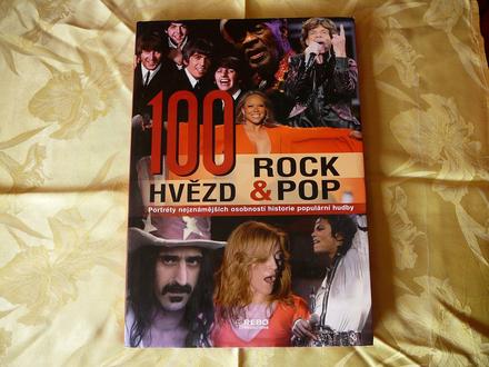 Kniha 100 hvězd rock a pop,