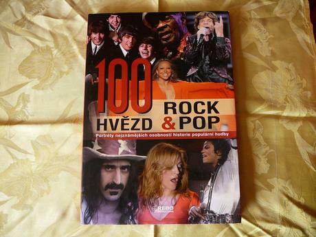 Kniha 100 hvězd rock a pop, 