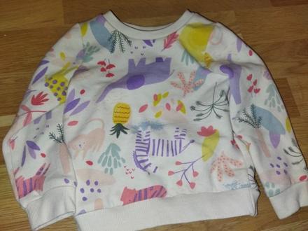 Mikina se zvířátky 86 nutmeg, nutmeg,86