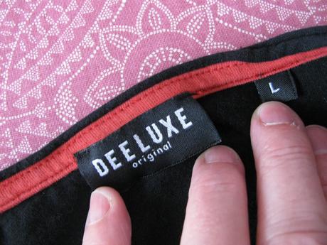 Černé bavlněné tričko deeluxe ,unisex, l