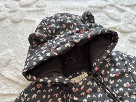 Zimní kombinéza dívčí - v.6/9 měs., marks & spencer,74