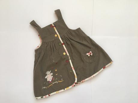 Manžestrové šatičky -v.3/6 m., mothercare,68