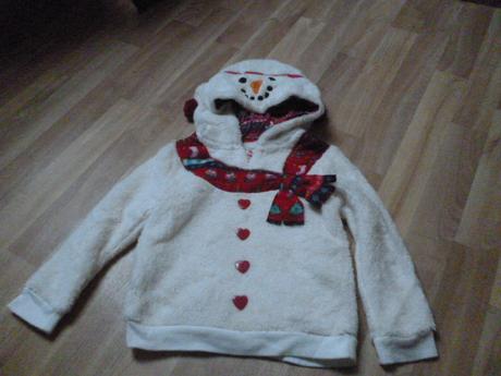 Mikina sněhulák 5-6, f&f,116