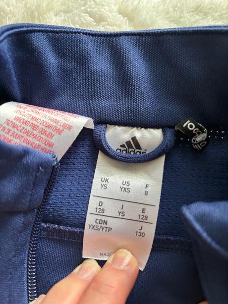 K3/mikina sportovní - v.7 let, adidas,122