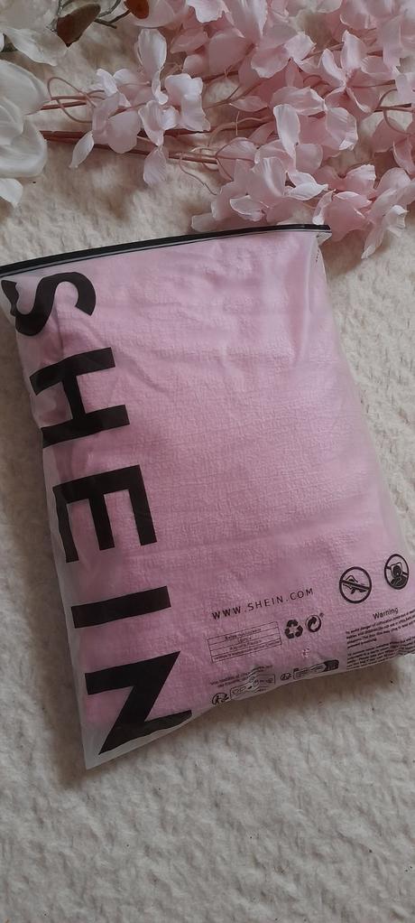 Shein volánové dlouhé šaty, m