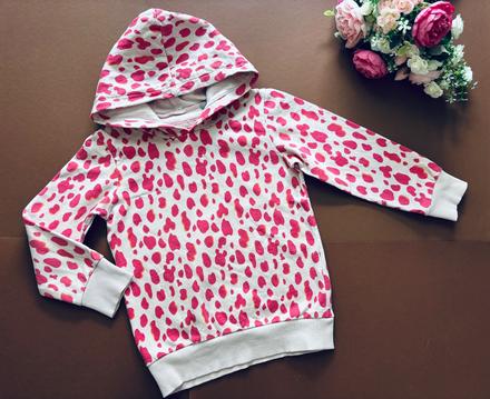 K1/ mikina světle růžová - v.5/6 let, bluezoo,116