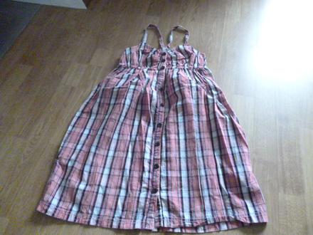 Káro šaty hoch 12-13, 158