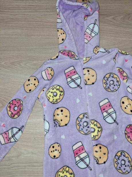 Heboučky plyšový overal, primark,140