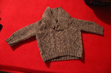 Frajerský klučičí pletený svetr, svetřík, next,68