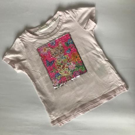 Dvě trička - obracecí obrázek, h&m,98