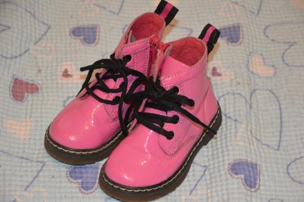 22 23 celoroční přechodové kotníčkové boty lakýrky, 22