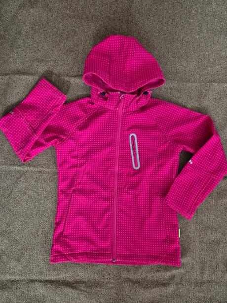 Dívčí softshelová bunda lewro vel. 140, lewro,140