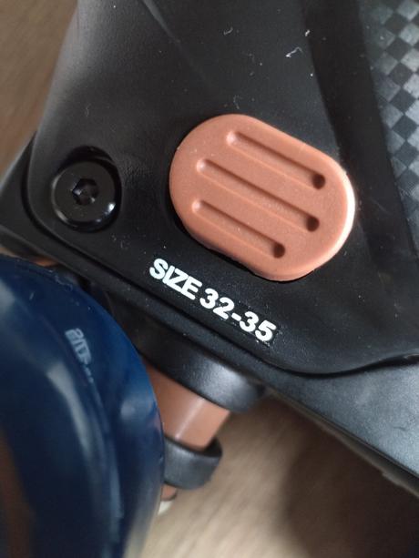 Dětské kolečkové brusle vel 32-35, 