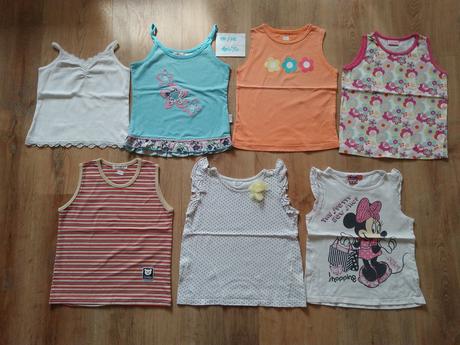 7 x tílko, cherokee, disney, atd, vel 110/116, cherokee,110