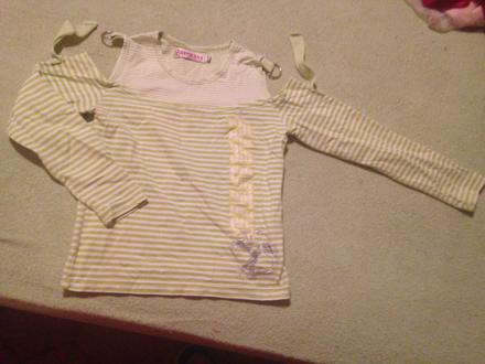 Dívčí halenka proužky, 98