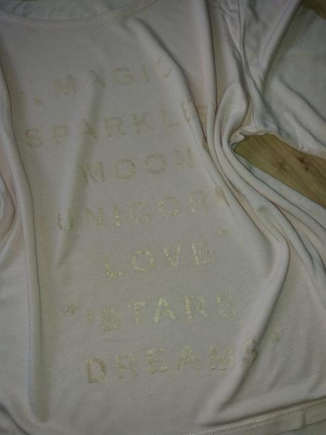 Tričko s nápisy, h&m,146