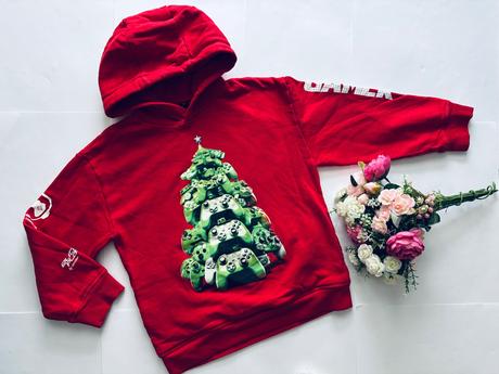 K1/ mikina vánoční zn. next - v.8 let, 128