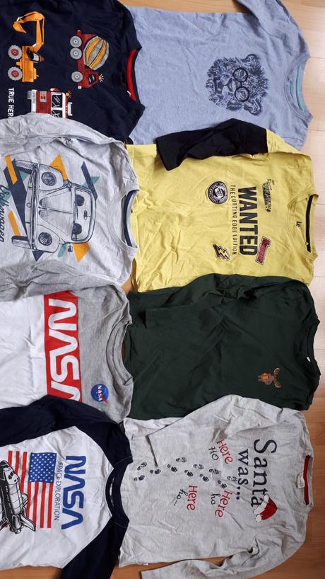 Tričko s dlouhým rukávem, hezký stav, 122-128, coccodrillo,122