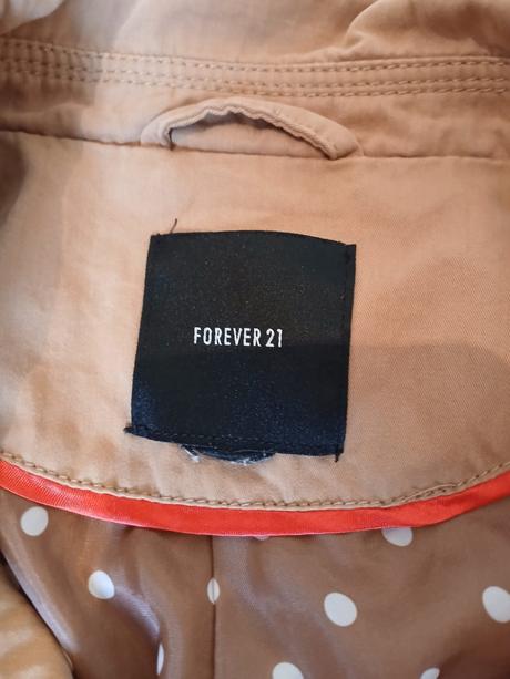 Trenčkot forrever 21, vel. m, m