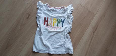 Krásné tričko h&m s flitry vel. 128, h&m,128