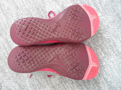 Růžové šedé boty tenisky botasky nike, nike,37