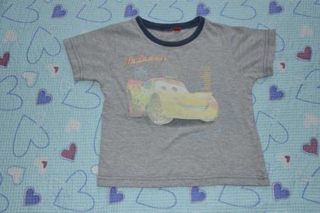 Bavlněné tričko s autíčkem, disney,98