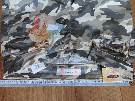 Skiny kalhoty maskáčového vzhledu, 36