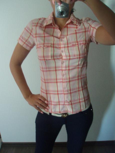 Košile s roll-up rukávy, h&m,36