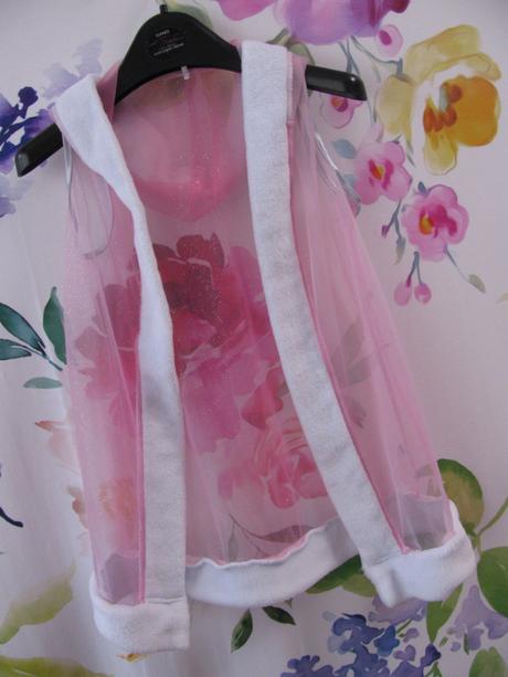 Karneval-plášť, pelerína s kapucí pro princeznu,