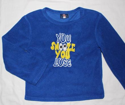 At183. tenčí flísová mikina 5-6 let, 116