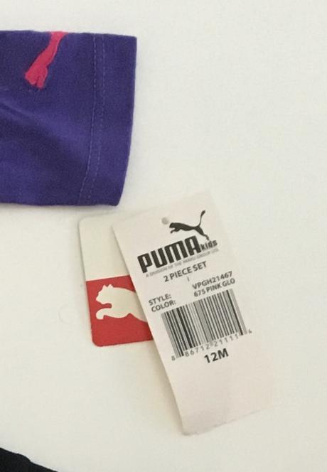 Dětský komplet tričko a legíny puma (1 - 2 roky), puma,80 / 92