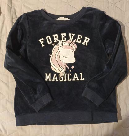 Dívčí mikina, h&m,122