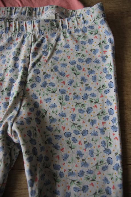 Komplet tílko + legíny + čelenka, h&m,86