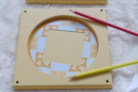 Set 3 ramecku na fotky a otisk ruky ditete,