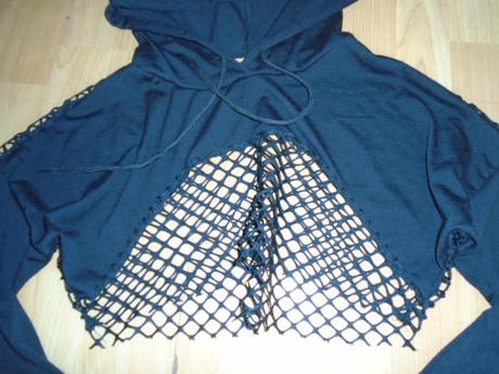 Tričko oversize kroptop vel m, m / s