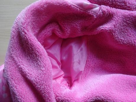 Zimní růžová bunda s puntíky, vel. 92, funky diva,92