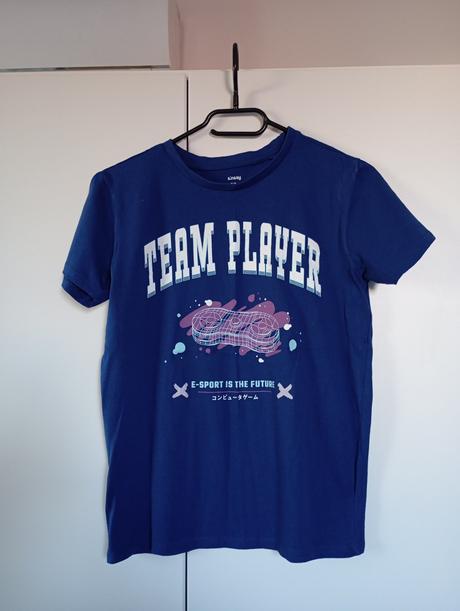 Trička barevný potisk, sinsay,152