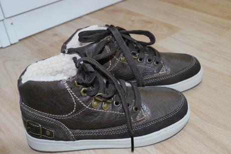 Hnede boty s koziskem znacene 33 velikost, 31