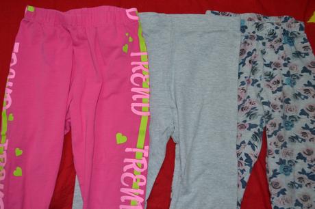 3x legíny na 2-4r. ,bavlna,3/4, kugo,104