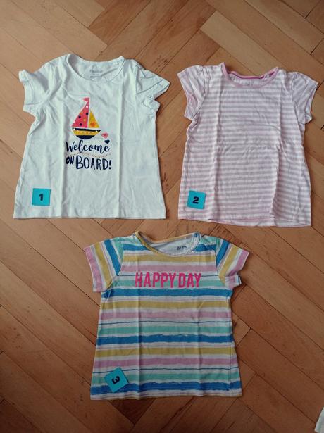 Triko krátký rukáv 98/104 lupilu, lupilu,98