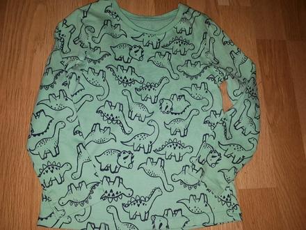 Zelené tričko s dinosaury 98, george,98