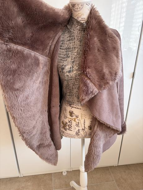 Teply kabat s koziskem oasis s + tricko bershka m, s