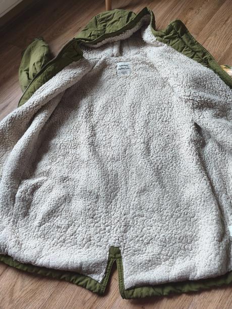Khaki zimní bunda kabát zara 164/xs,s, zara,164