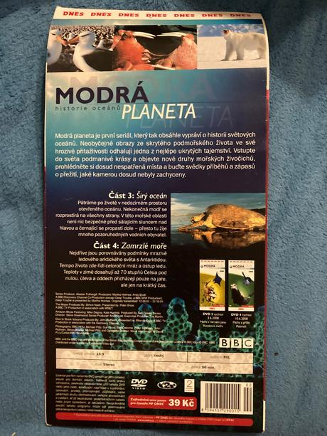 Dvd modrá planeta 2 - širý oceán, zamrzlé moře,