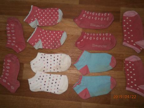 Nízké,krátké,letní ponožky,vel.27-30, 6ks+1 zdarma, c&a,28