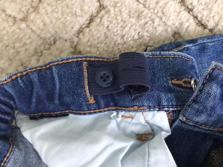 Džíny slim, h&m,140