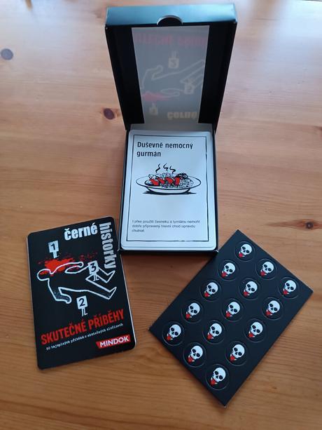 Karetní hra černé historky skutečné příběhy,