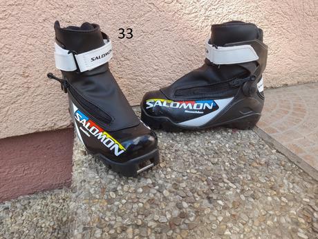 Boty na běžky sns, salomon,33