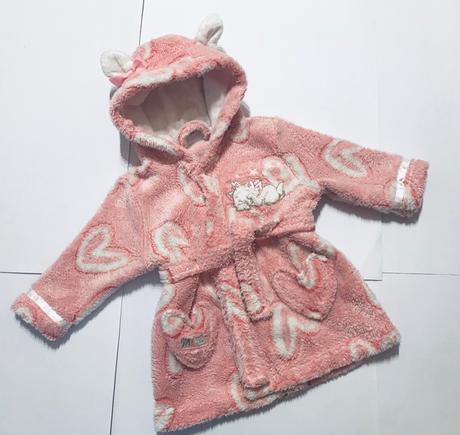 Župan coral fleece - v.3/6 měs., disney,68